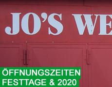 Öffnungszeiten Festtage & 2020